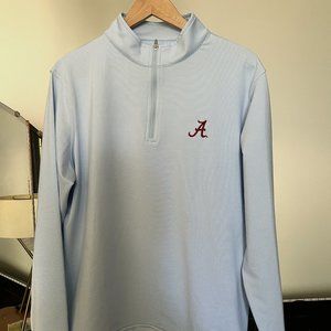Peter Millar - University of Alabama Perth Sugar Stripe Performance Quarter-Zip
